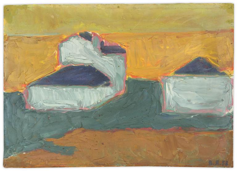 Catalogue raisonné, Vladimir Yankilevsky, Landscape. Gudauta – Georgia-6, 1958