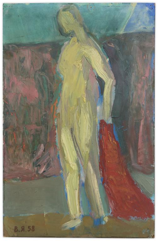 Catalogue raisonné, Vladimir Yankilevsky, Model-4, 1958