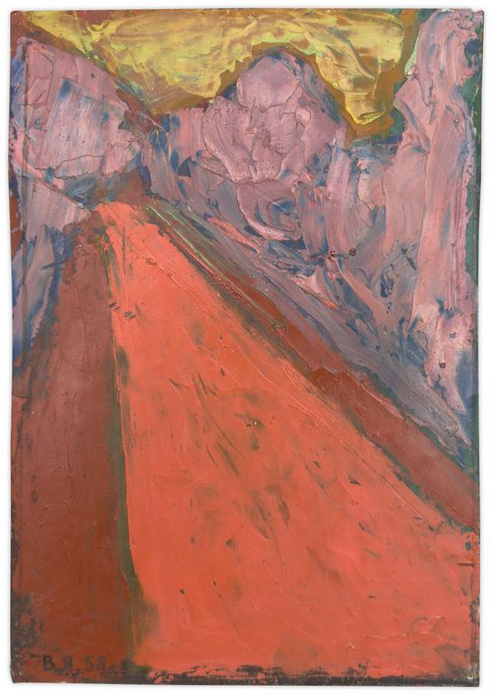 Catalogue raisonné, Vladimir Yankilevsky, Landscape. Gudauta – Georgia-9, 1958