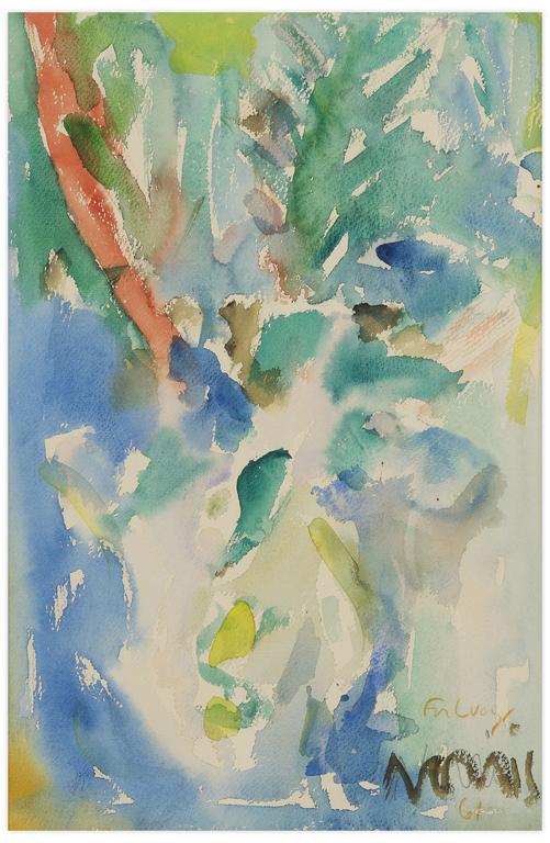 Catalogue raisonné, Norris Embry, Sans titre (Bouquet de fleurs), 1961