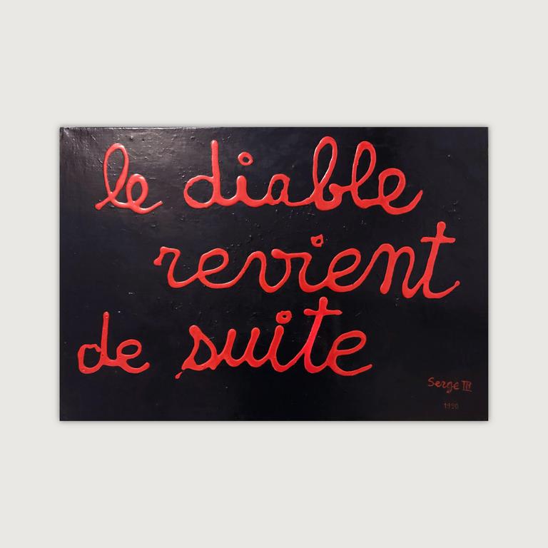 Serge III Oldenbourg, Le Diable revient de suite, 1990