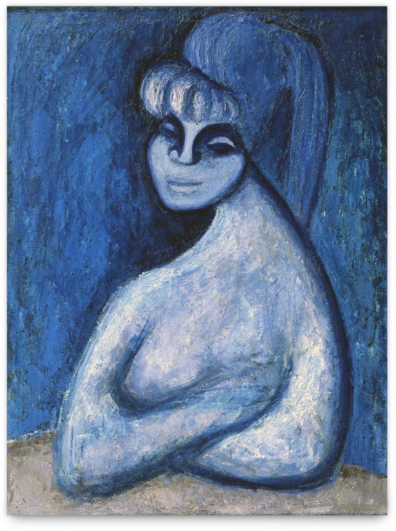 Catalogue raisonné, Vladimir Yankilevsky, Portrait of R.S, 1958