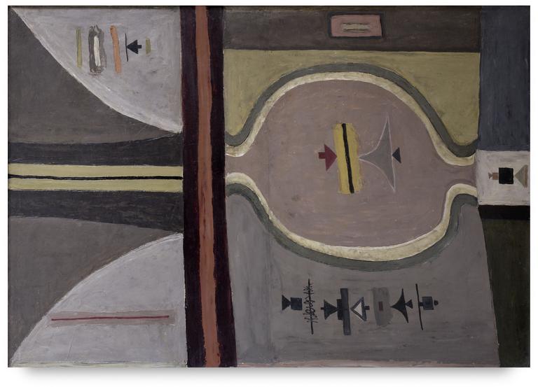 Catalogue raisonné, Vladimir Yankilevsky, Theme and Improvisation, 1962
