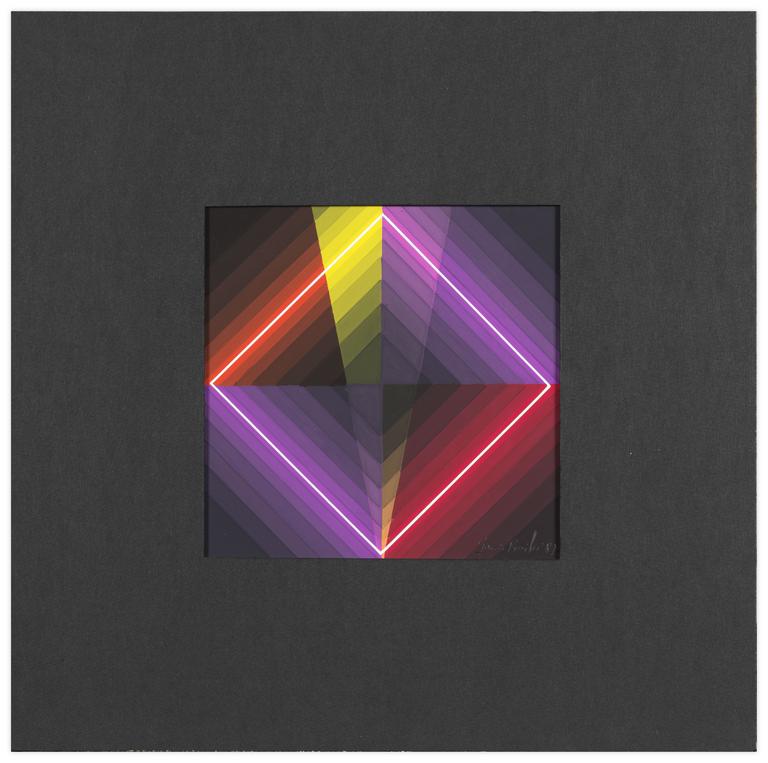 Catalogue raisonné, Horacio Garcia Rossi, Sans titre - 1987