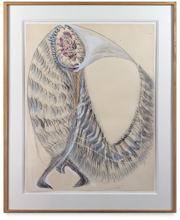 Catalogue raisonné, Jean-Jacques Lebel, Oiselle - 1957