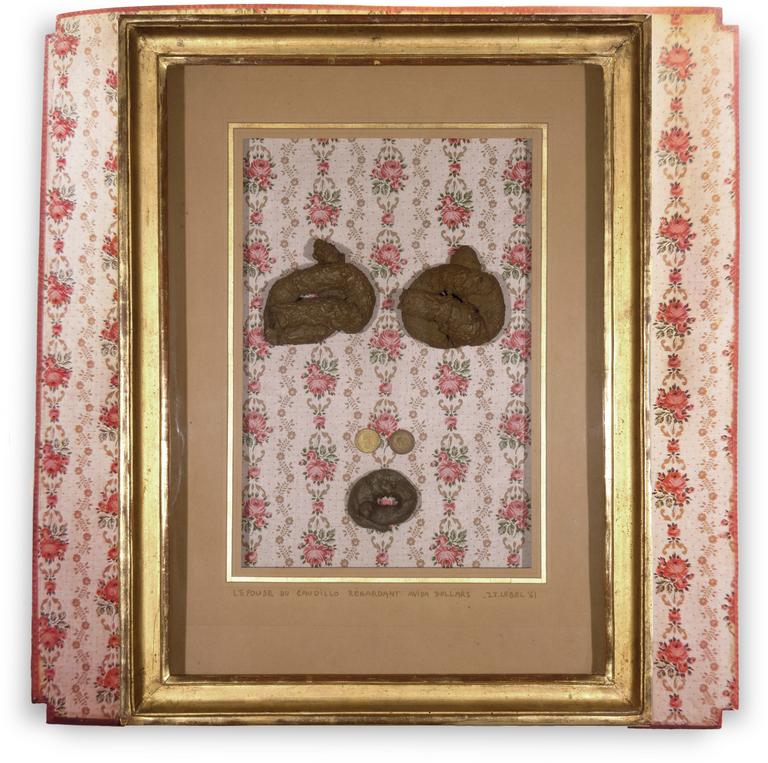 Catalogue raisonné, Jean-Jacques Lebel, L'Epouse du Caudillo regardant Avida Dollars - 1961