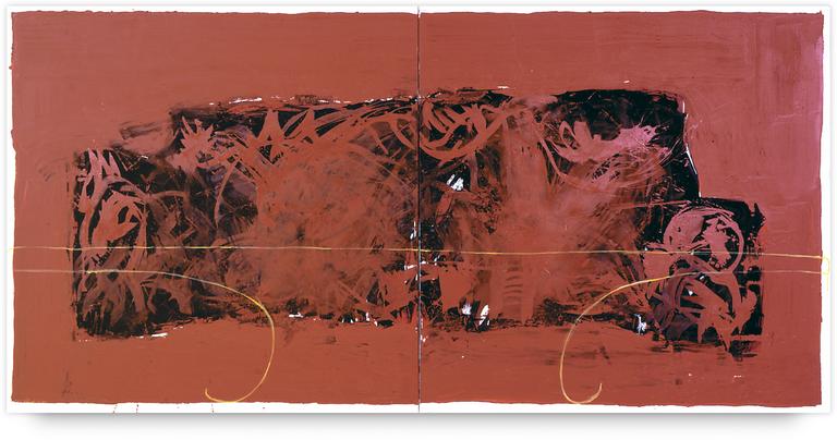 Catalogue raisonné, Patrick Baillet, Intérieur rouge - 1996