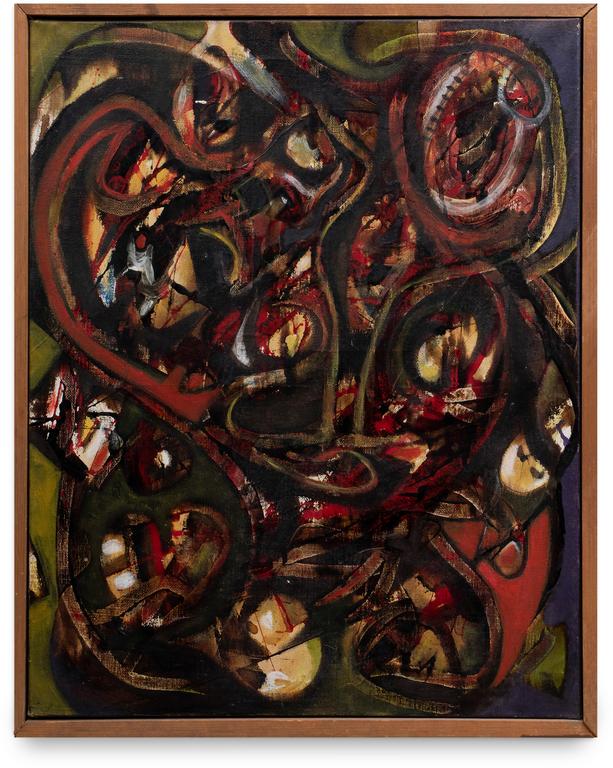 Catalogue raisonné, Jean-Jacques Lebel, Portrait du désespoir - 1959