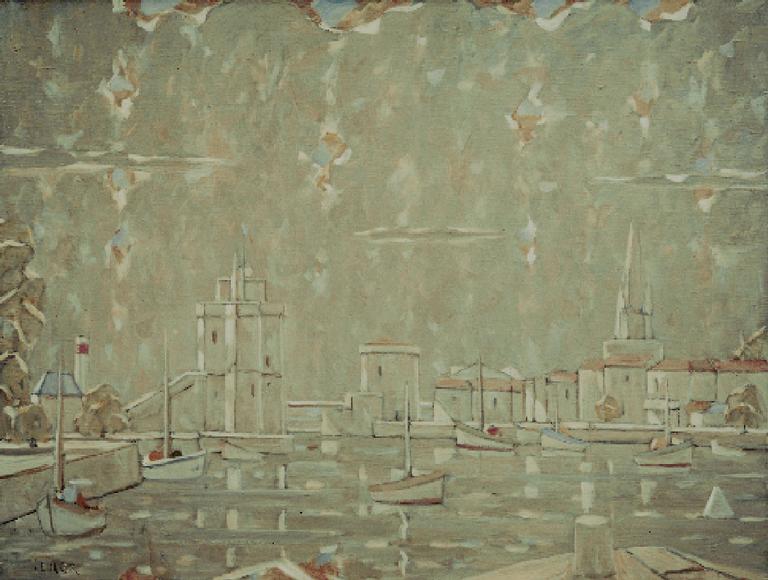 Catalogue raisonné, Hans Seiler, Port de La Rochelle I, 1973