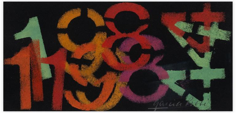 Catalogue raisonné, Horacio Garcia Rossi, Bonne Année 1984 