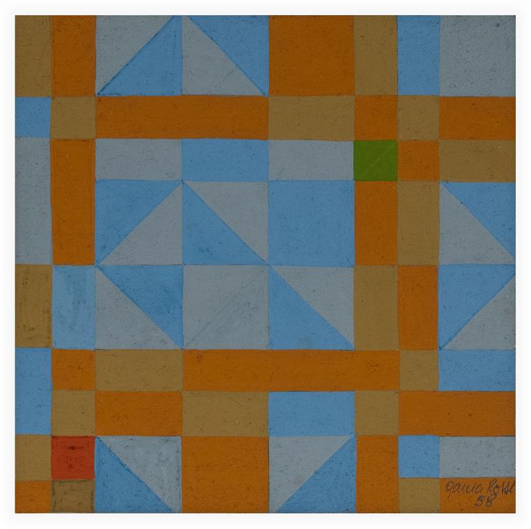 Catalogue raisonné, Horacio Garcia Rossi, Sans titre - 1958