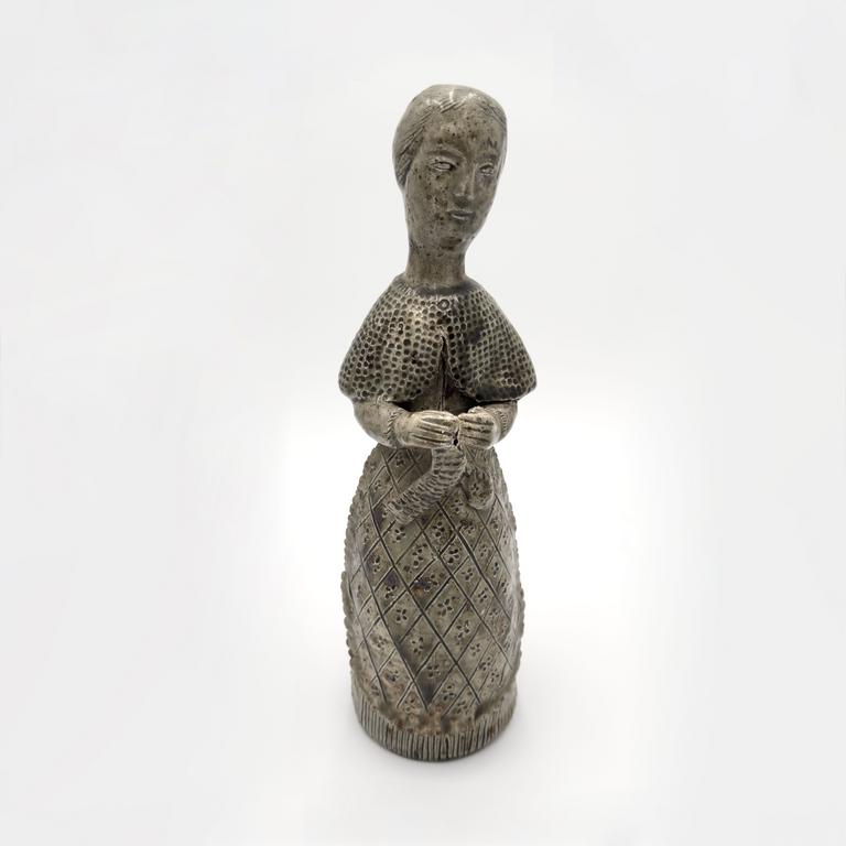 Catalogue raisonné, Jean & Jacqueline Lerat, Femme tricotant, 1952