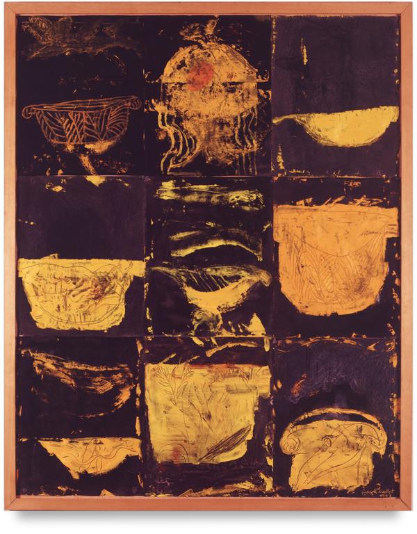 Catalogue raisonné, Patrick Baillet, Réceptacles - 1992