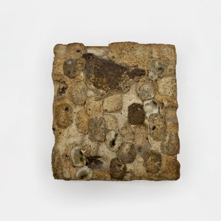 Catalogue raisonné, Jean & Jacqueline Lerat, Oiseau 2 (plaque), 1960