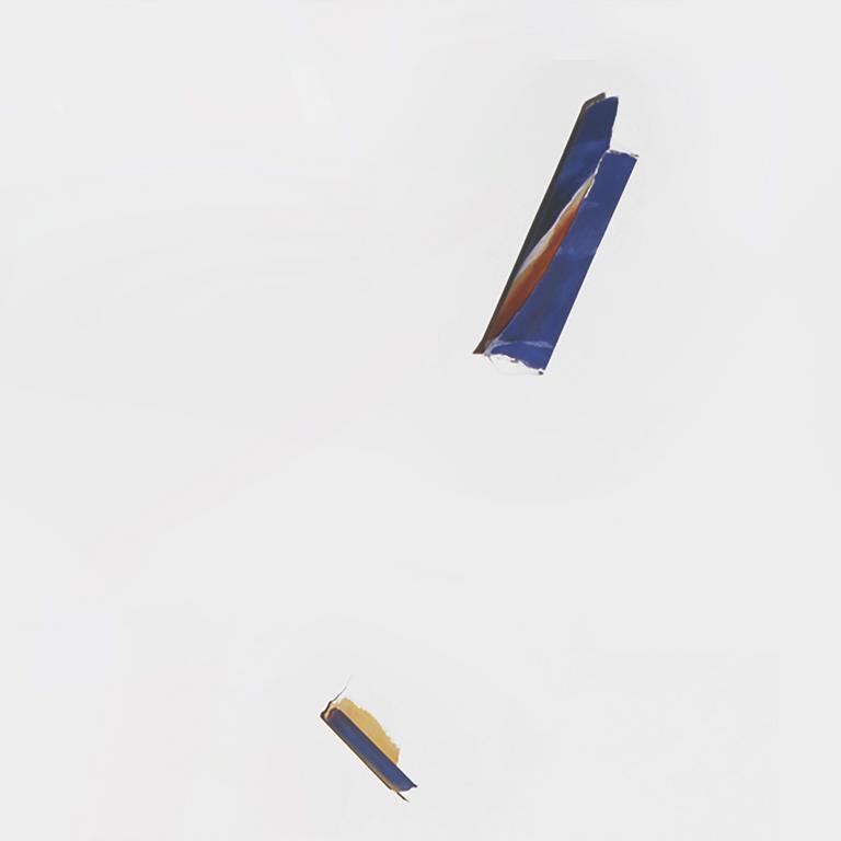 Catalogue raisonné, Bernadette Delrieu, Série des Papiers roulés - Papier roulé n°06 - 1980-1981