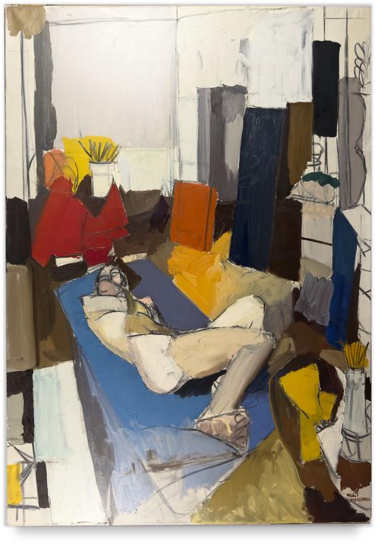 Catalogue raisonné, Michel Mousseau, Nu bleu II