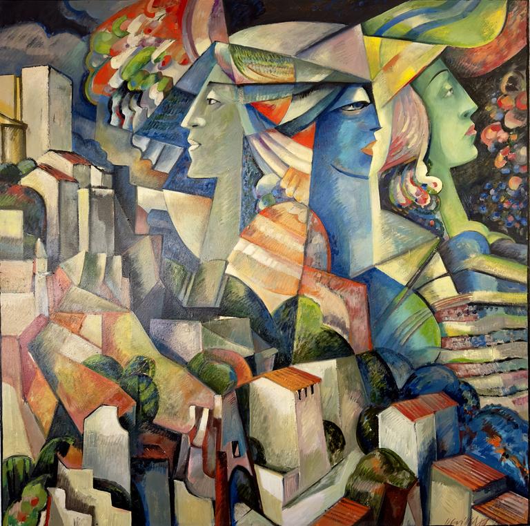 Catalogue raisonné, Adolphe Deville, Les muses du Lubéron *