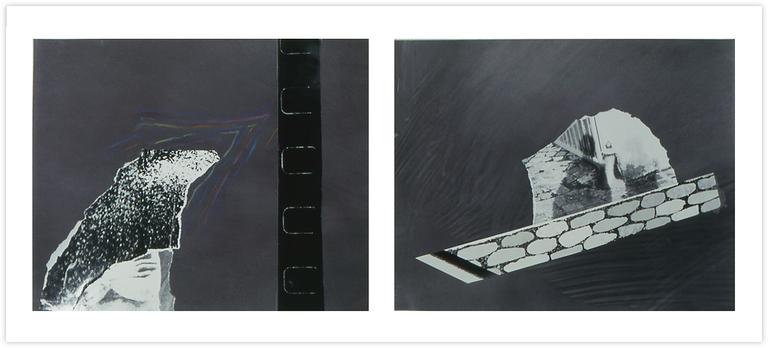 Catalogue raisonné, Bernadette Delrieu, Déplacements n°04 - 1986