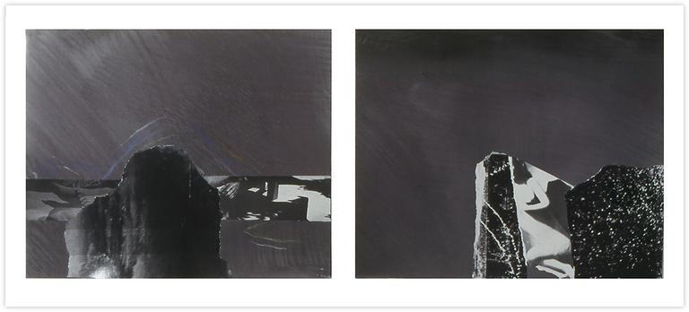 Catalogue raisonné, Bernadette Delrieu, Déplacements n°05 - 1986