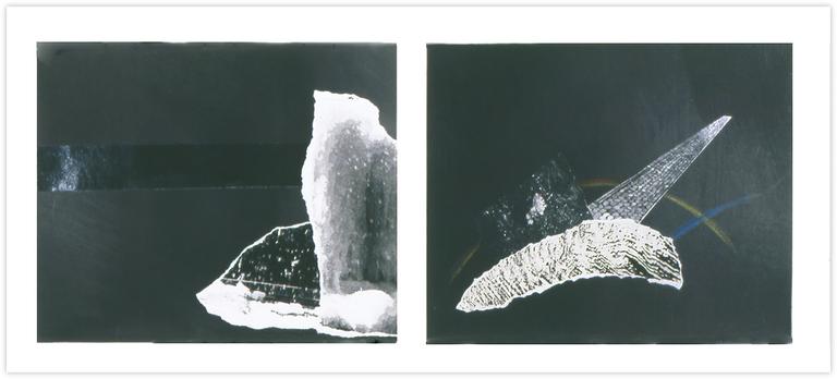 Catalogue raisonné, Bernadette Delrieu, Déplacements n°06 - 1986