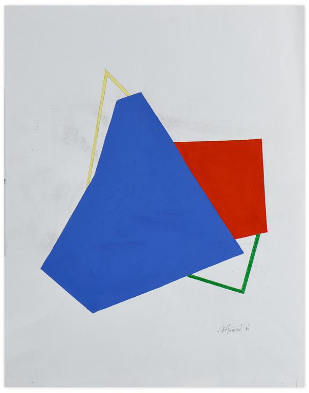 Catalogue raisonné, Joël Froment, Sans titre — 1986