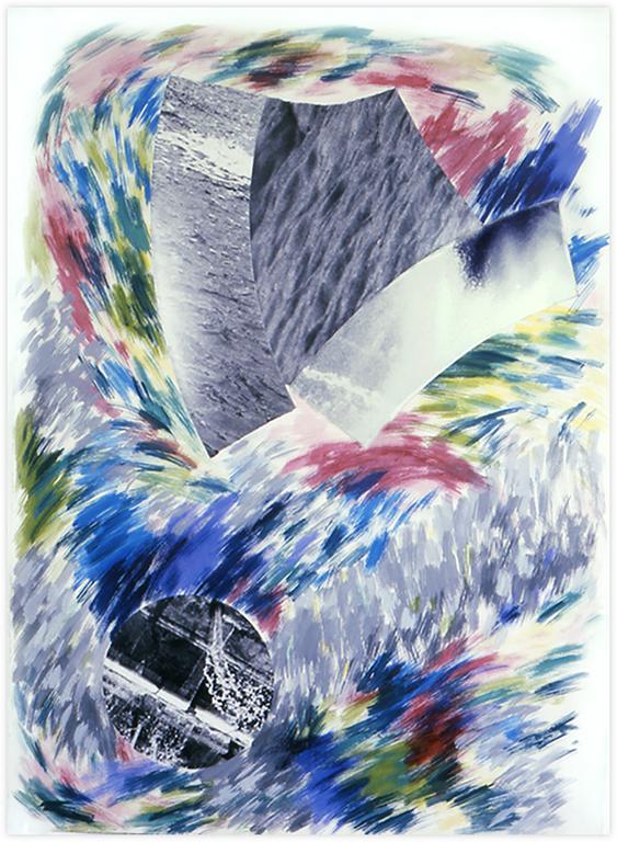 Catalogue raisonné, Bernadette Delrieu, Eaux n°09 - 1985
