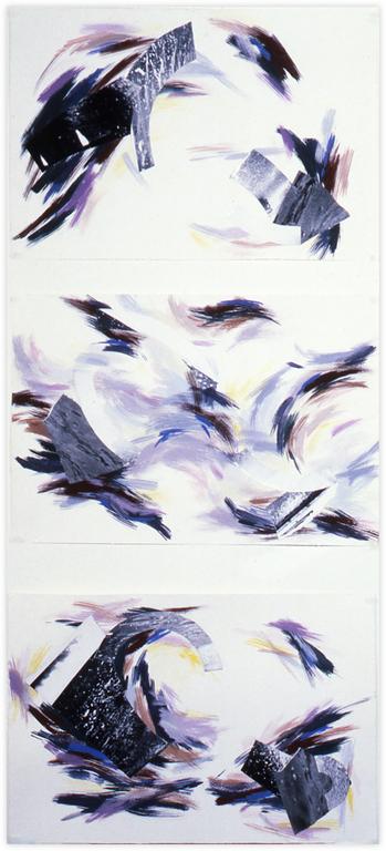 Catalogue raisonné, Bernadette Delrieu, Eaux n°14 - 1986
