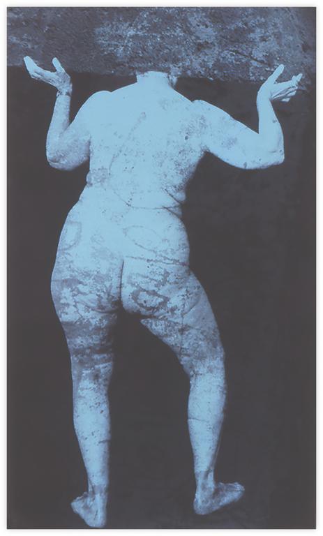 Catalogue raisonné, Bernadette Delrieu, Série Ondes de pierre, Colonne 05b - 1990