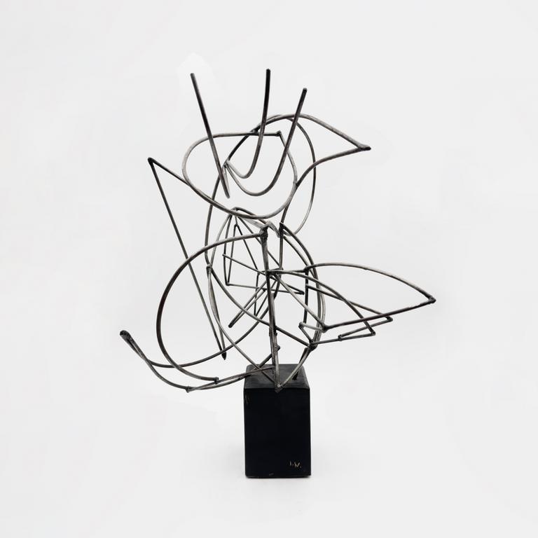 Catalogue raisonné, Isabelle Waldberg, Construction sans titre sur socle - 1948