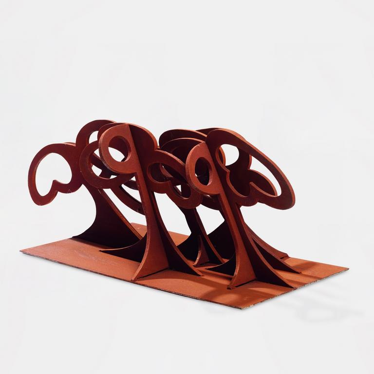 Catalogue raisonné, Claude Gilli, Forêt d'arbres (maquette) — 2012