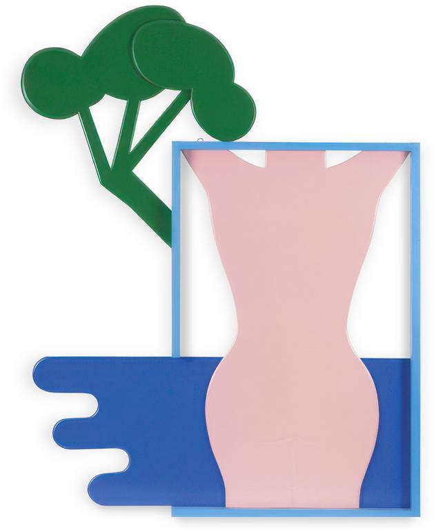 Catalogue raisonné, Claude Gilli, Nicole G vue de dos, Hommage à Robert Malaval — 2012