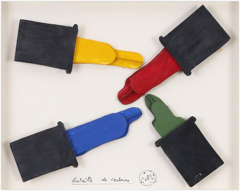 Catalogue raisonné, Claude Gilli, Bataille de couleurs — 2002