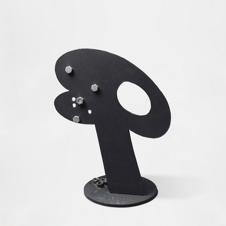 Catalogue raisonné, Claude Gilli, Boulonnier noir — circa 1990