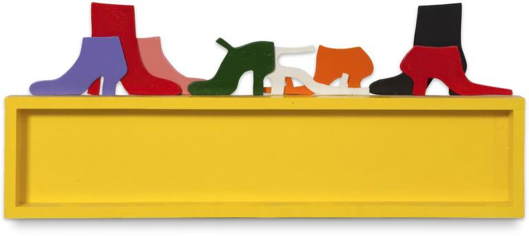 Catalogue raisonné, Claude Gilli, Sans titre (chaussures) — 2012