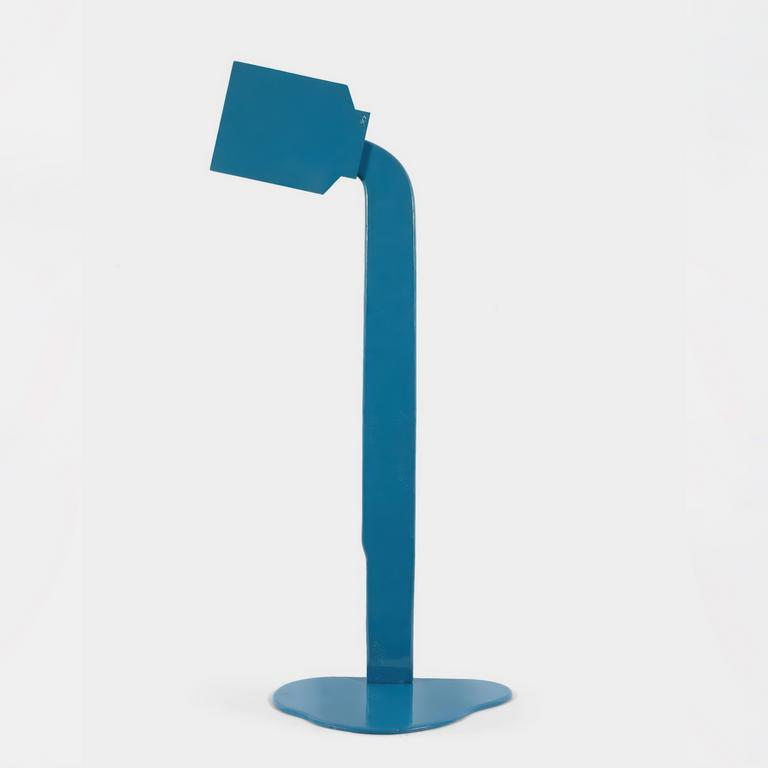 Catalogue raisonné, Claude Gilli, Coulée bleue — 1977