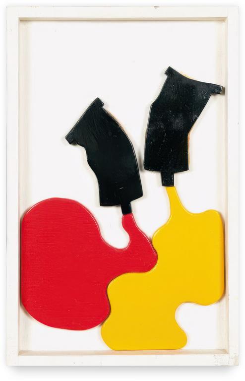 Catalogue raisonné, Claude Gilli, Coulée n°3 — 1968