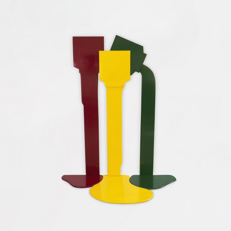 Catalogue raisonné, Claude Gilli, Coulée (rouge, jaune, vert) — 1967 - 1977