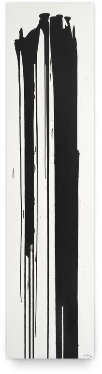 Catalogue raisonné, Claude Gilli, Coulées spontanées noires — 1985