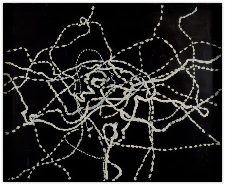 Catalogue raisonné, Claude Gilli, Trace d'escargots — 1976