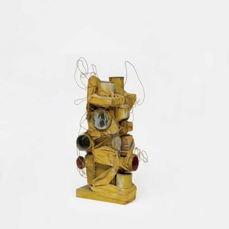 Catalogue raisonné, Claude Gilli, Ex-voto aux boîtes jaunes — 1959