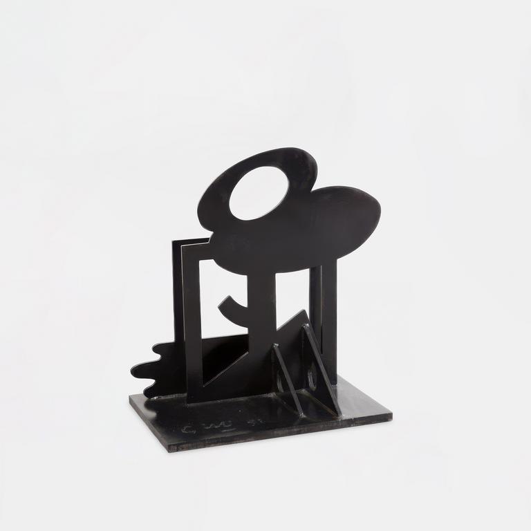 Catalogue raisonné, Claude Gilli, Paysage cadre noir — 1991
