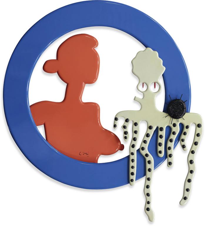 Catalogue raisonné, Claude Gilli, Portrait, octopus et oursin — 2006