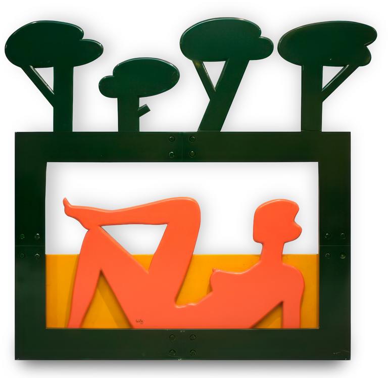 Catalogue raisonné, Claude Gilli, Nu sur le sable — 2004