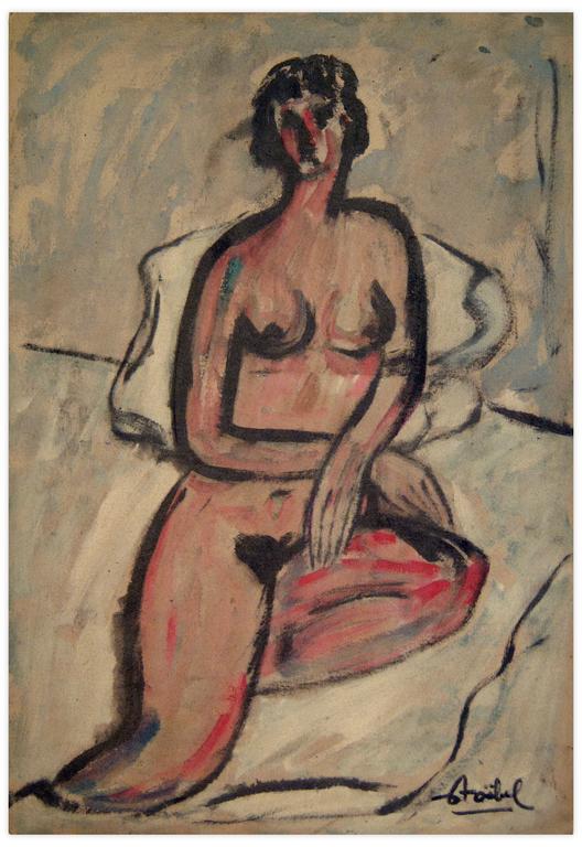Catalogue raisonné, Edgar Stoëbel, nude — 