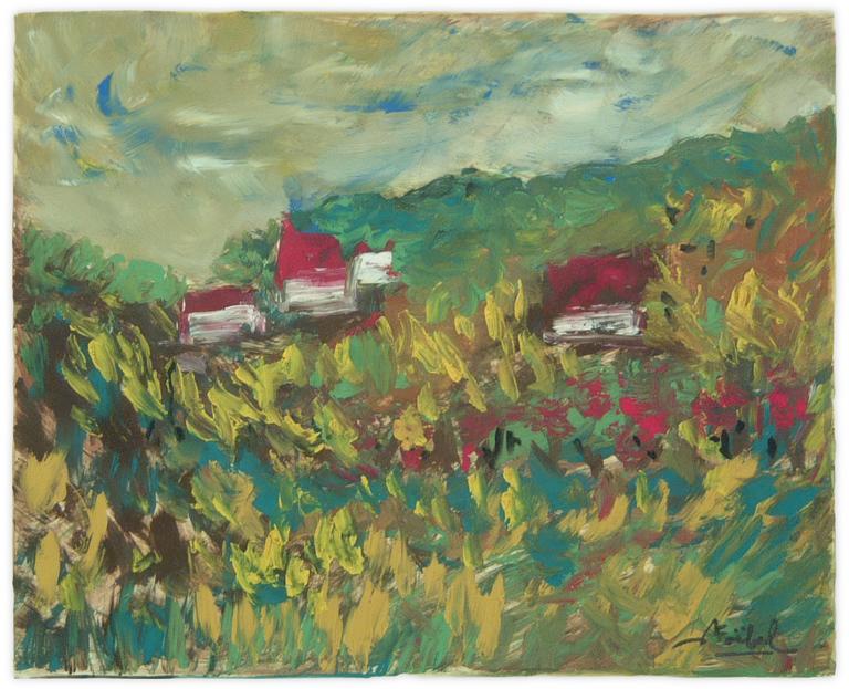 Catalogue raisonné, Edgar Stoëbel, landscape — 