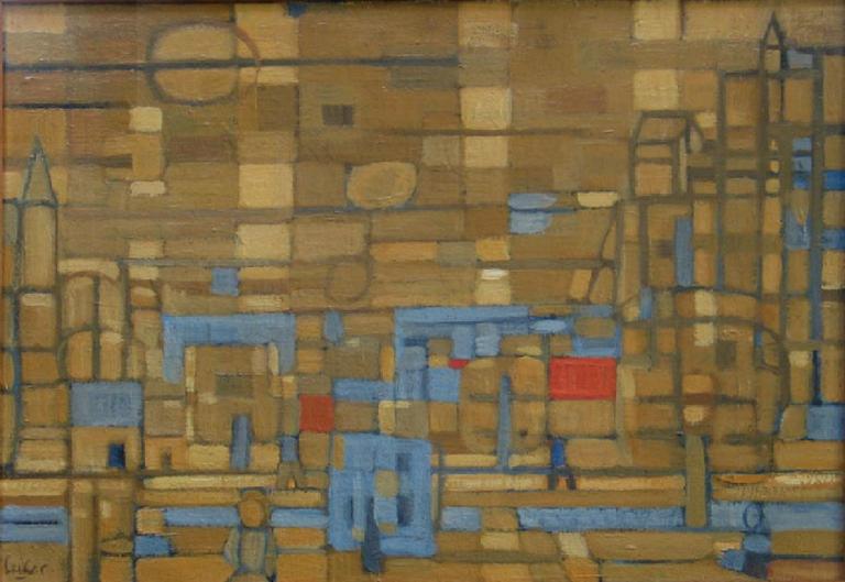 Catalogue raisonné, Hans Seiler, Les deux châteaux, 1952