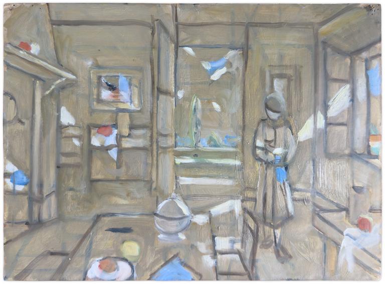 Catalogue raisonné, Hans Seiler, Intérieur de la Roque, circa 1960