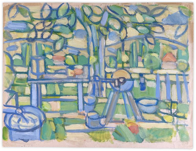 Catalogue raisonné, Hans Seiler, La meule, circa 1955