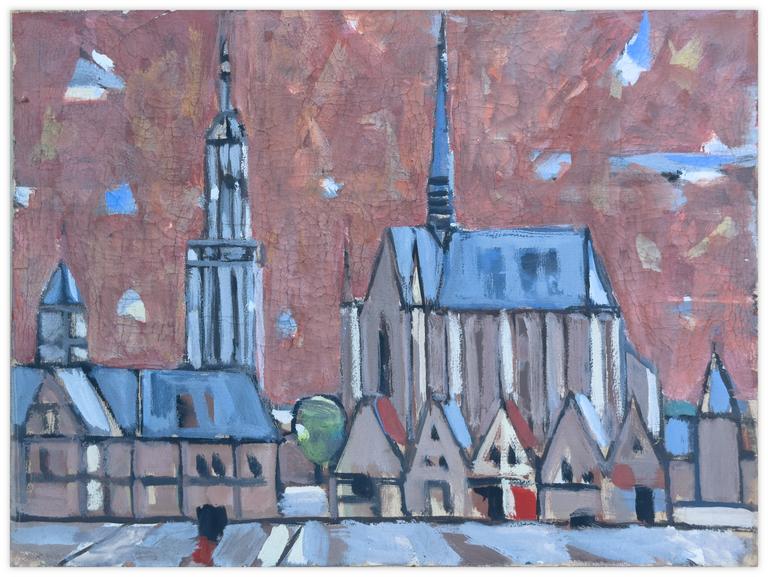 Catalogue raisonné, Hans Seiler, Cathédrale du Nord (Furnes), circa 1965