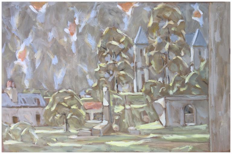 Catalogue raisonné, Hans Seiler, La montée du château, circa 1980